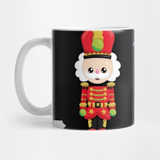 Christmas Nutcracker Mouse King Pattern Mug